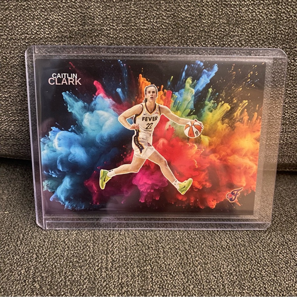 Custom Caitlin Clark Black Color Blast!! Fever WNBA